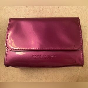 Marc Jacobs Shiny Purple Makeup Bag